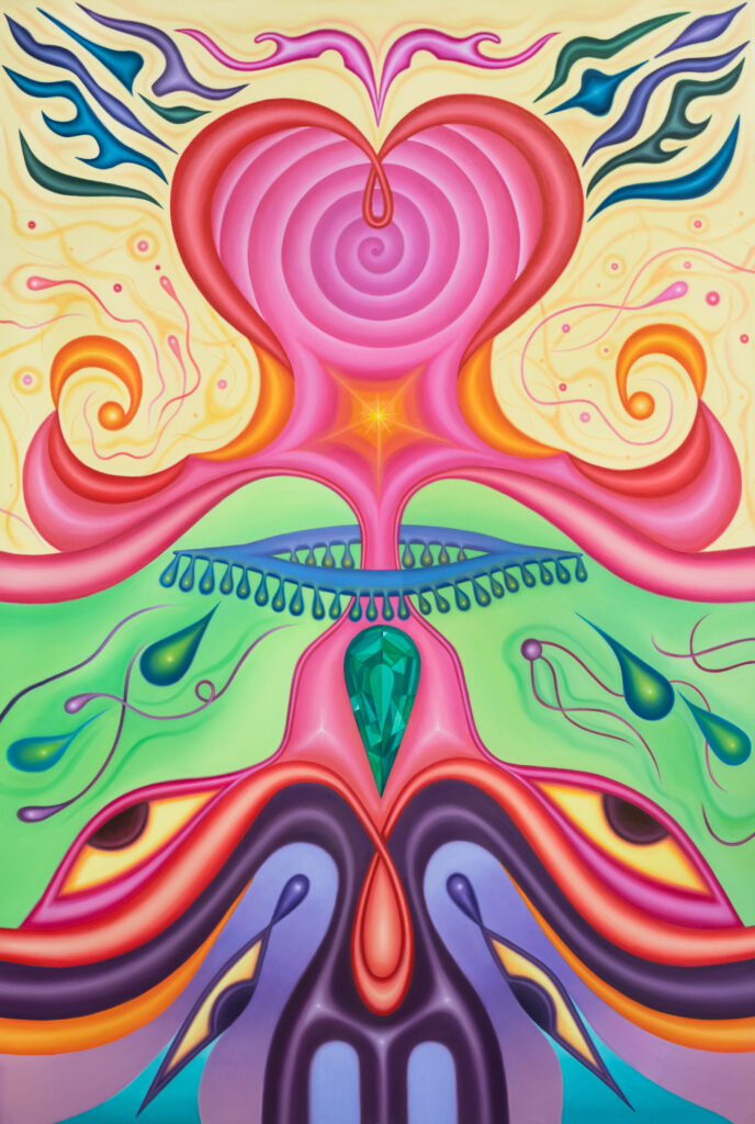 Laos I, 2025, óleo sobre tela, 150 x 100 cm.