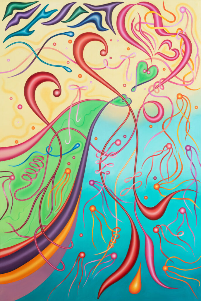 Laos III, 2025, óleo sobre tela, 150 x 100 cm.