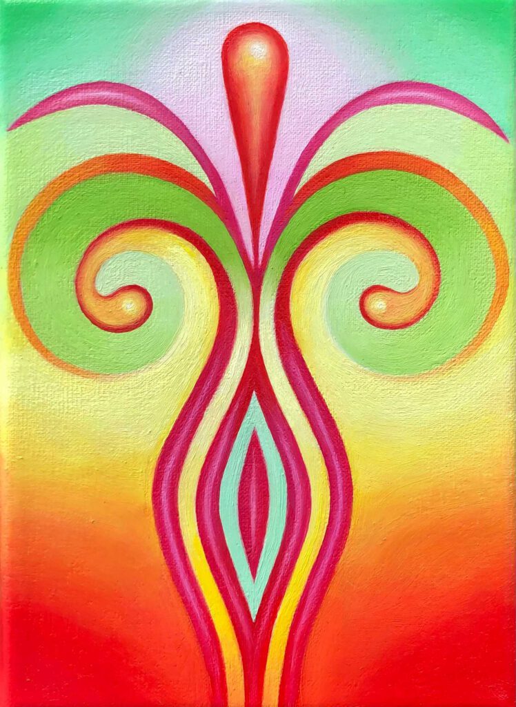 Kef, 2024, óleo sobre lienzo 18x24 cm