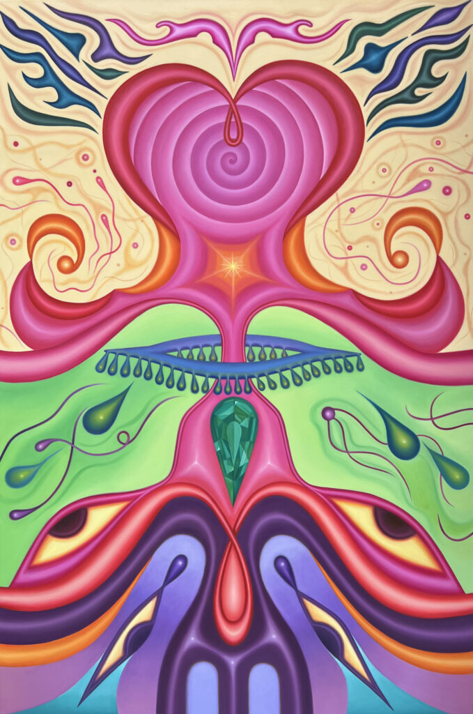 Laos, 2025, óleo sobre lienzo, 150 x 100 cm.