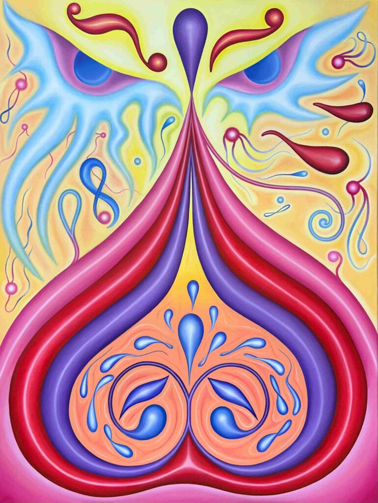 Nsopb, 2024, óleo sobre lienzo 120x90 cm