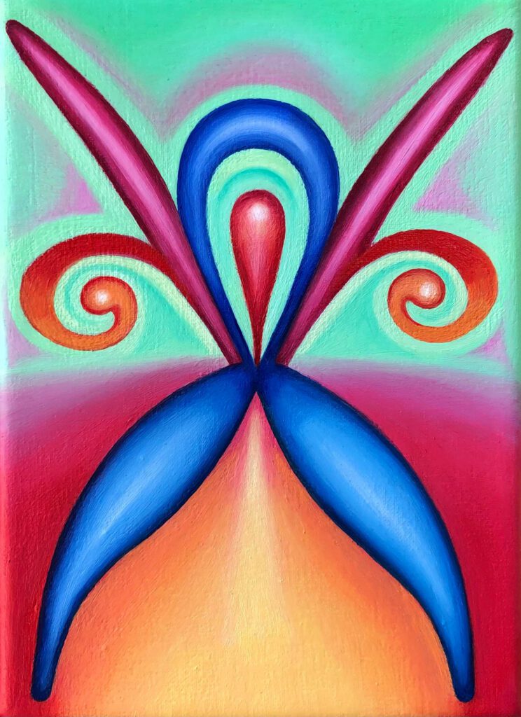 Rah, 2024, óleo sobre lienzo 18x24 cm
