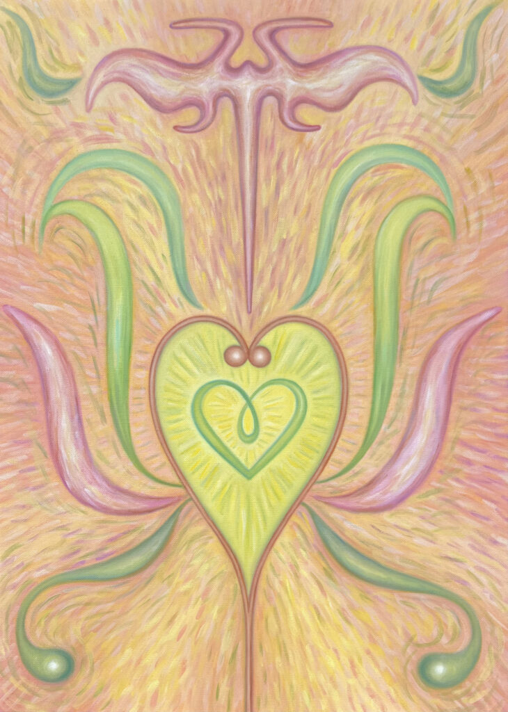 Espiral III, 2026, óleo sobre tela, 70 x 50 cm.